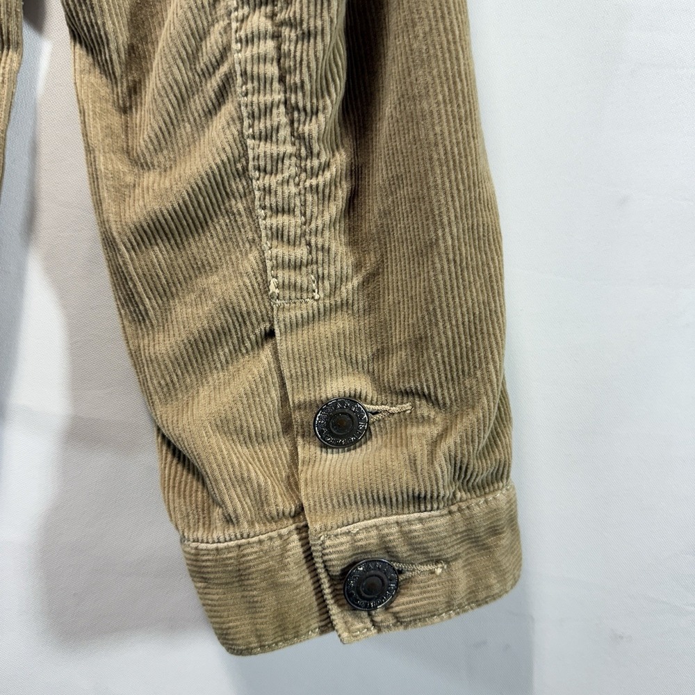 Corduroy Jacket Banana Republic Women's 8 Khaki Brown Cowboy - Picture 9 of 13